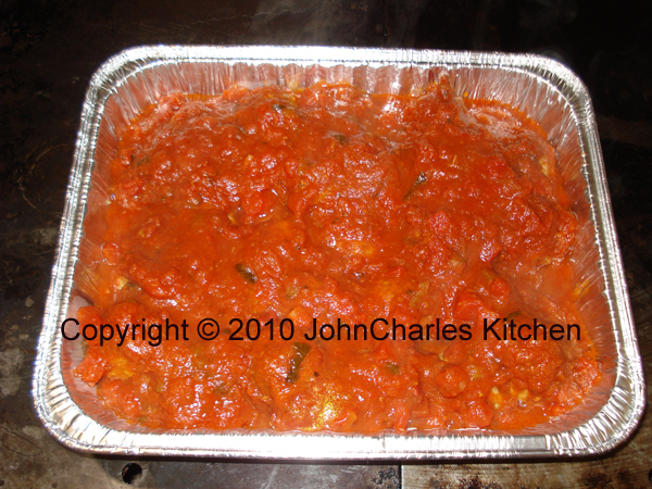 Meatballs in Tomato Basil Sauce
